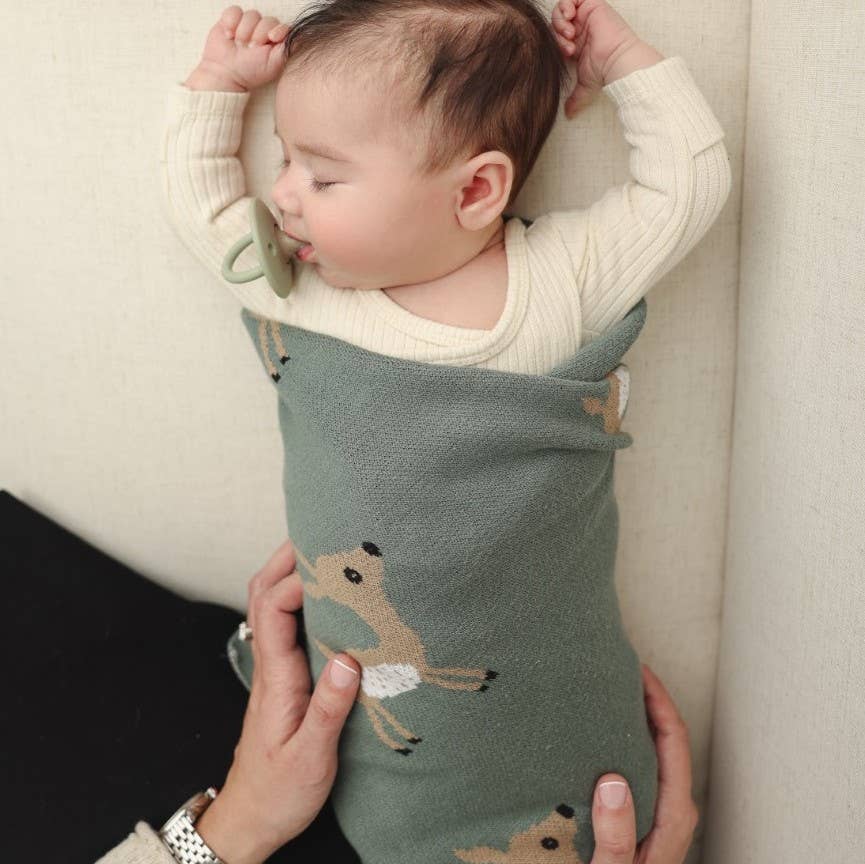 Deer Swaddle Blanket