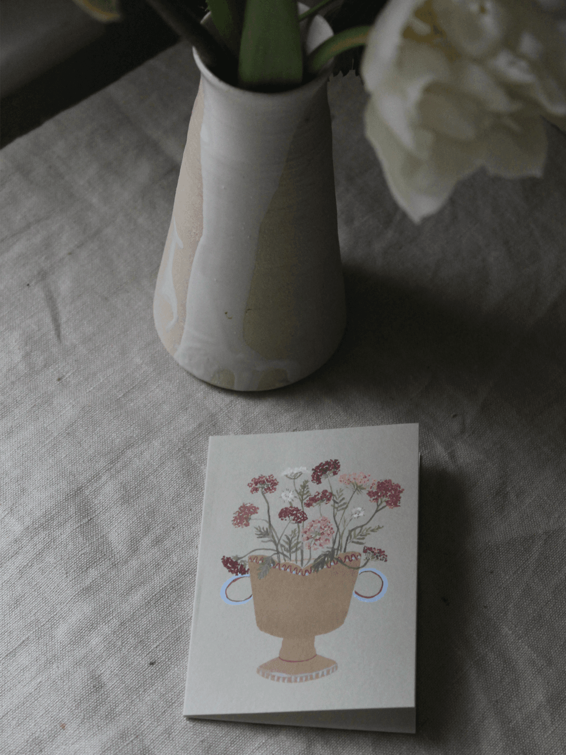 Queen Ann's Lace mini card