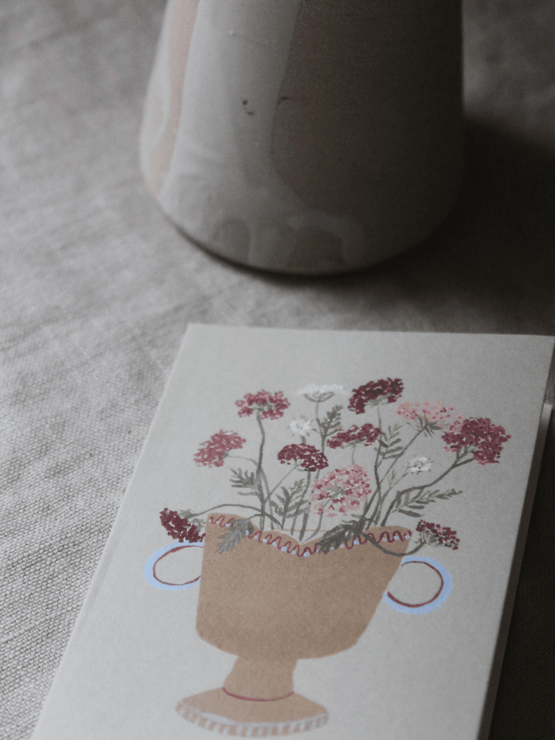 Queen Ann's Lace mini card