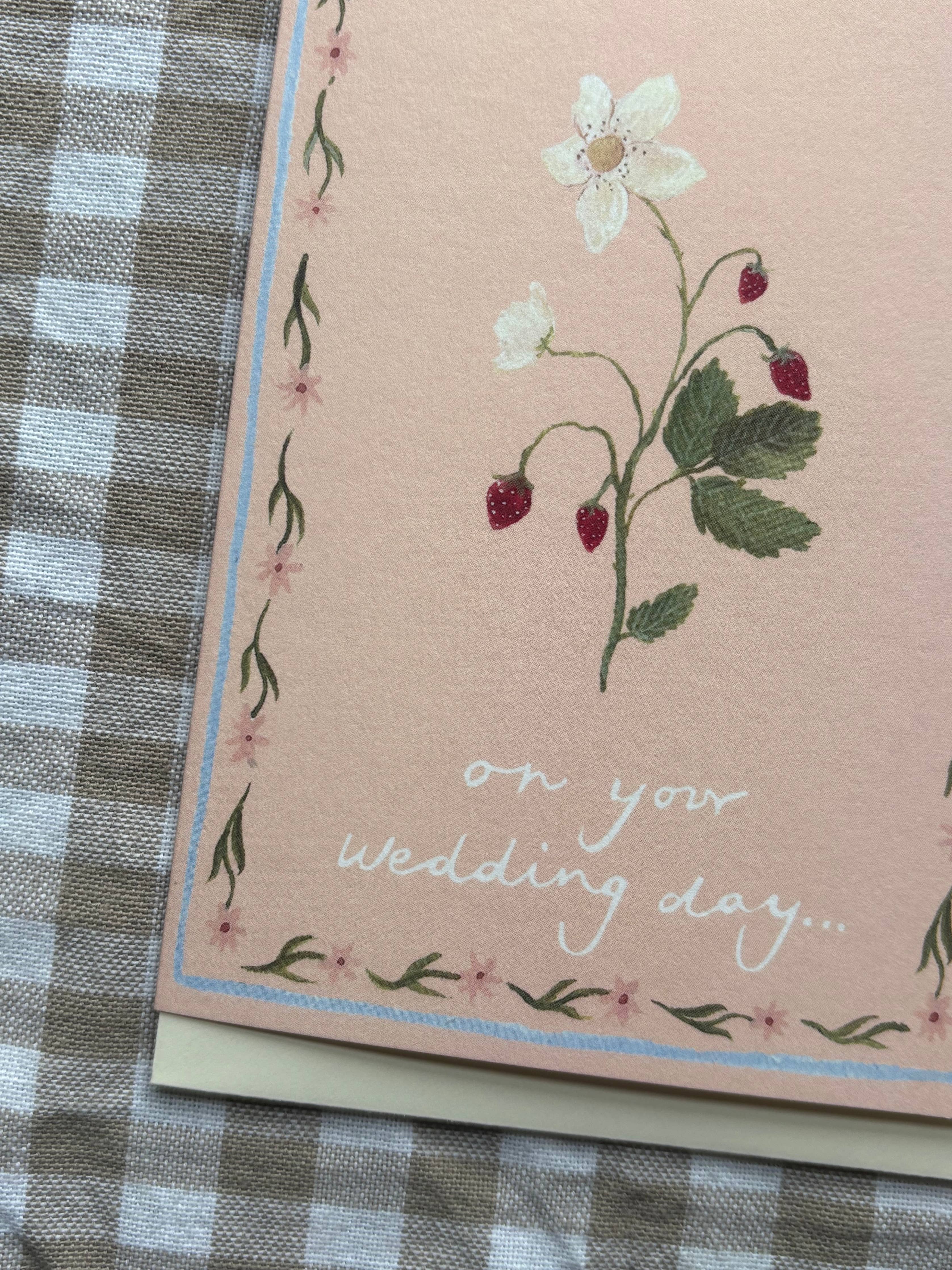 On Your Wedding Day card