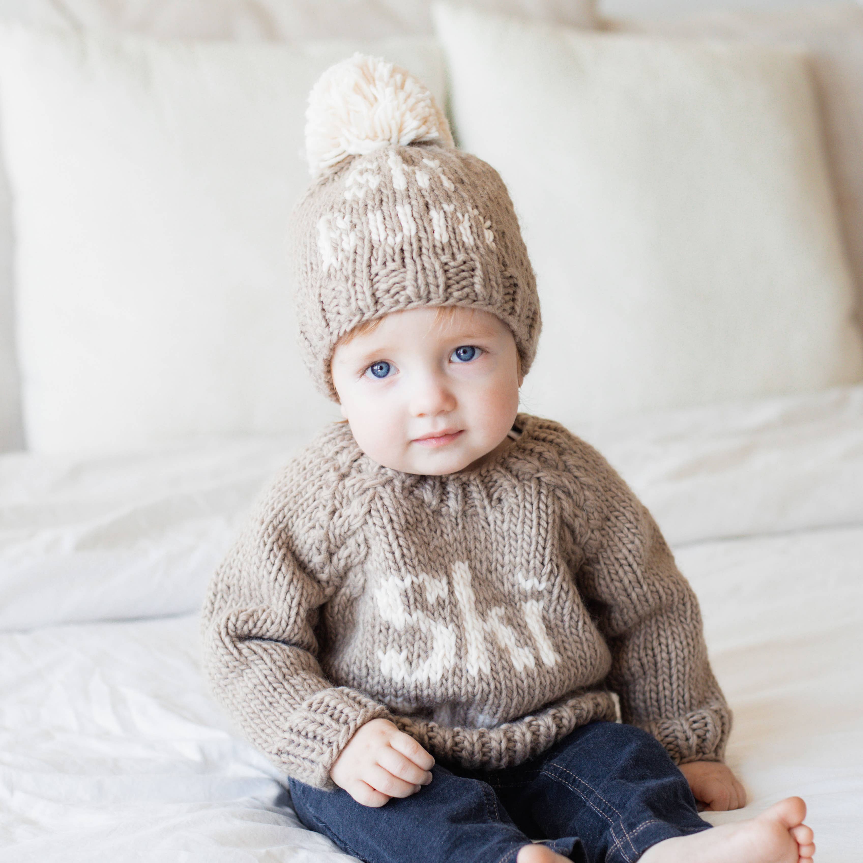 Ski Bum Pebble Baby Sweater