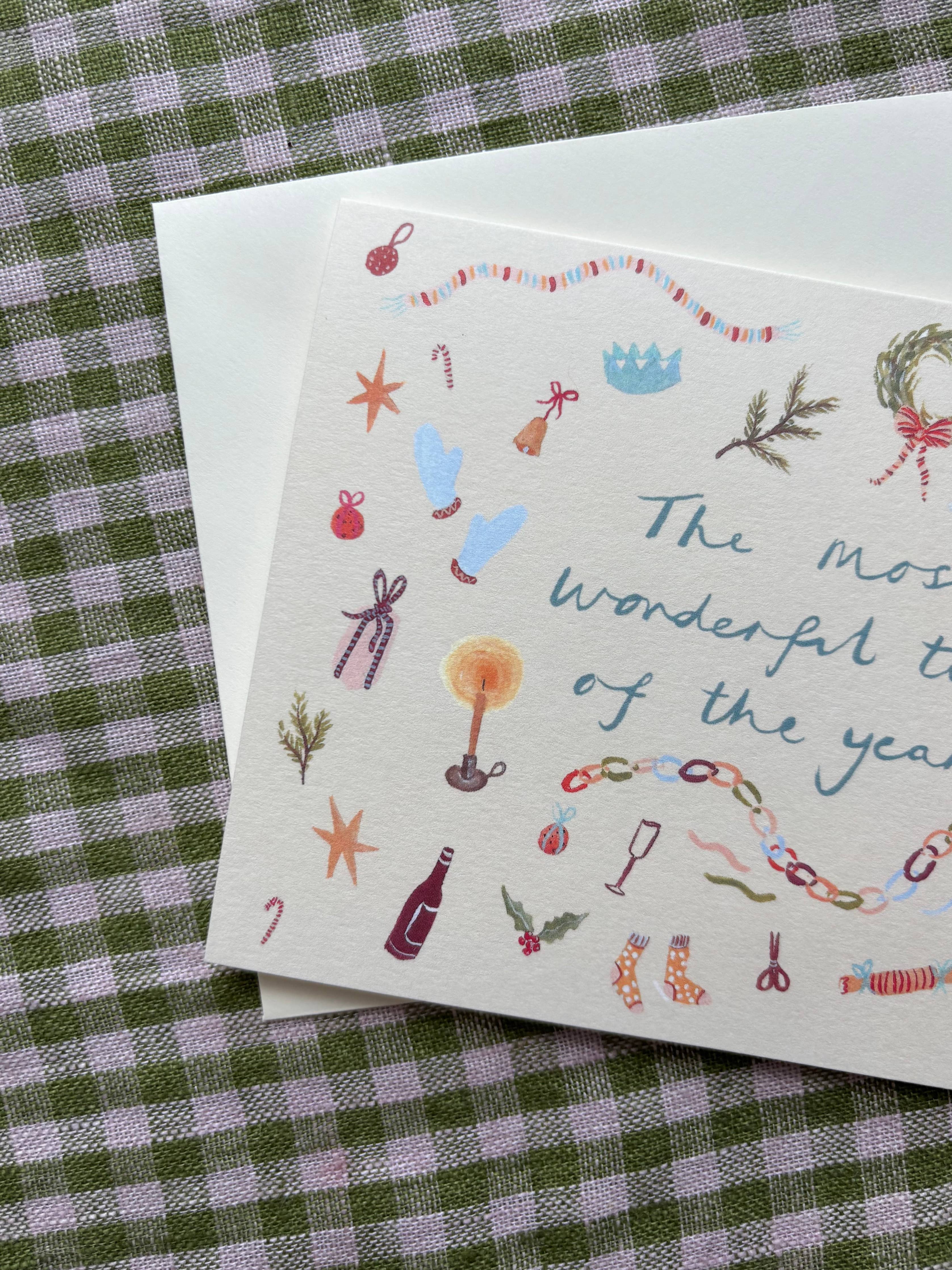 Winter Comforts Christmas card