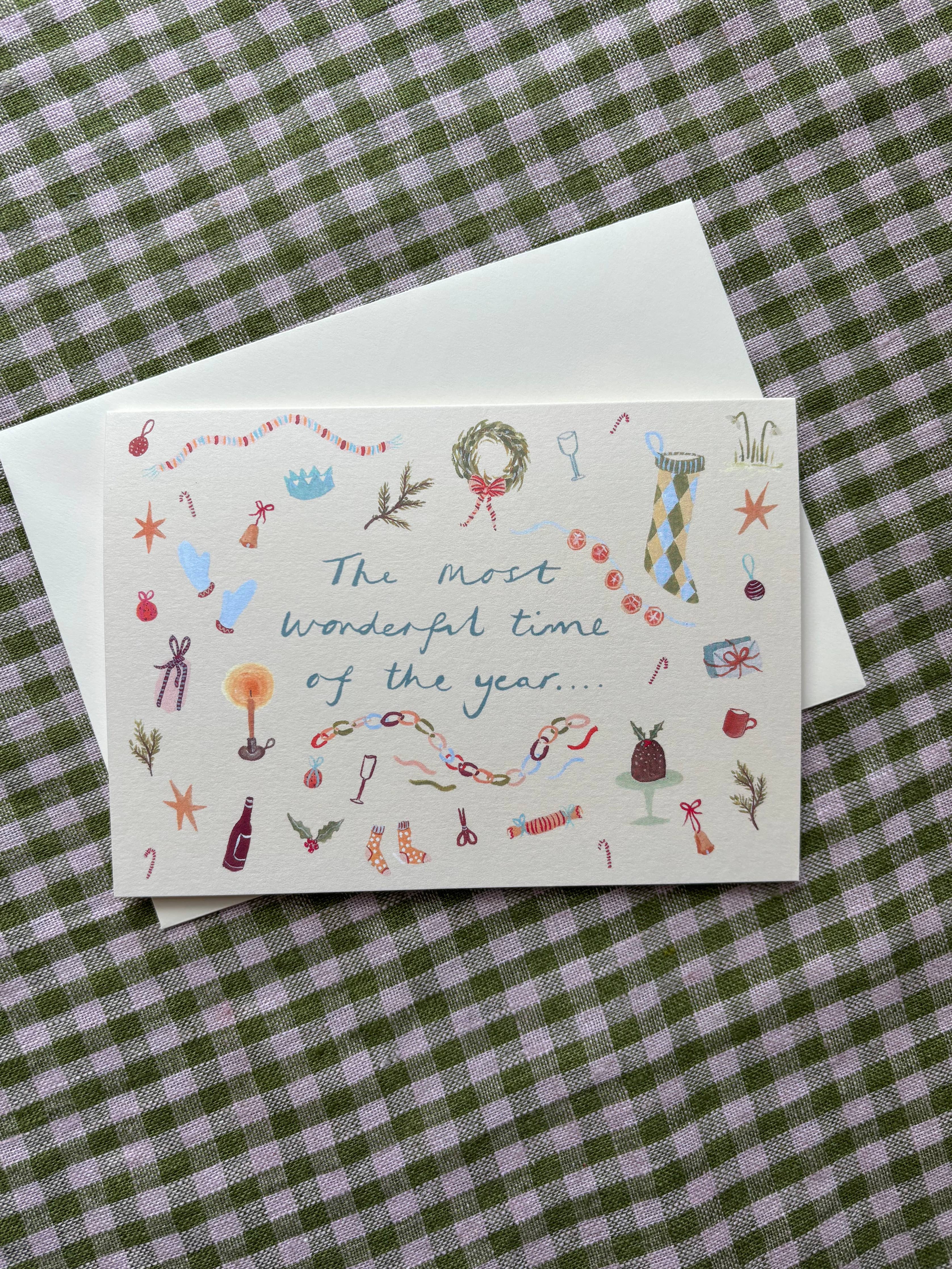 Winter Comforts Christmas card