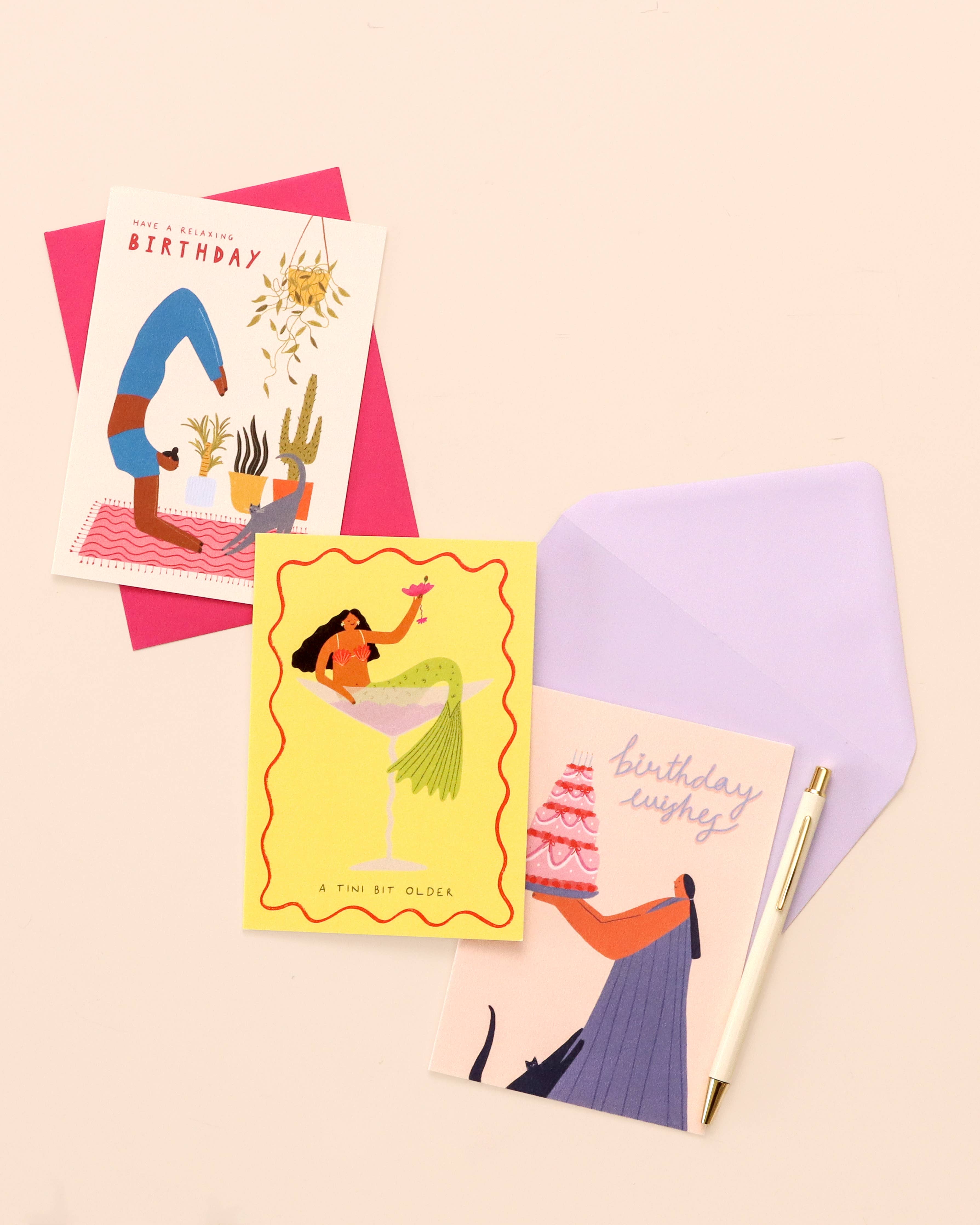 A Tini Bit Older Birthday Card