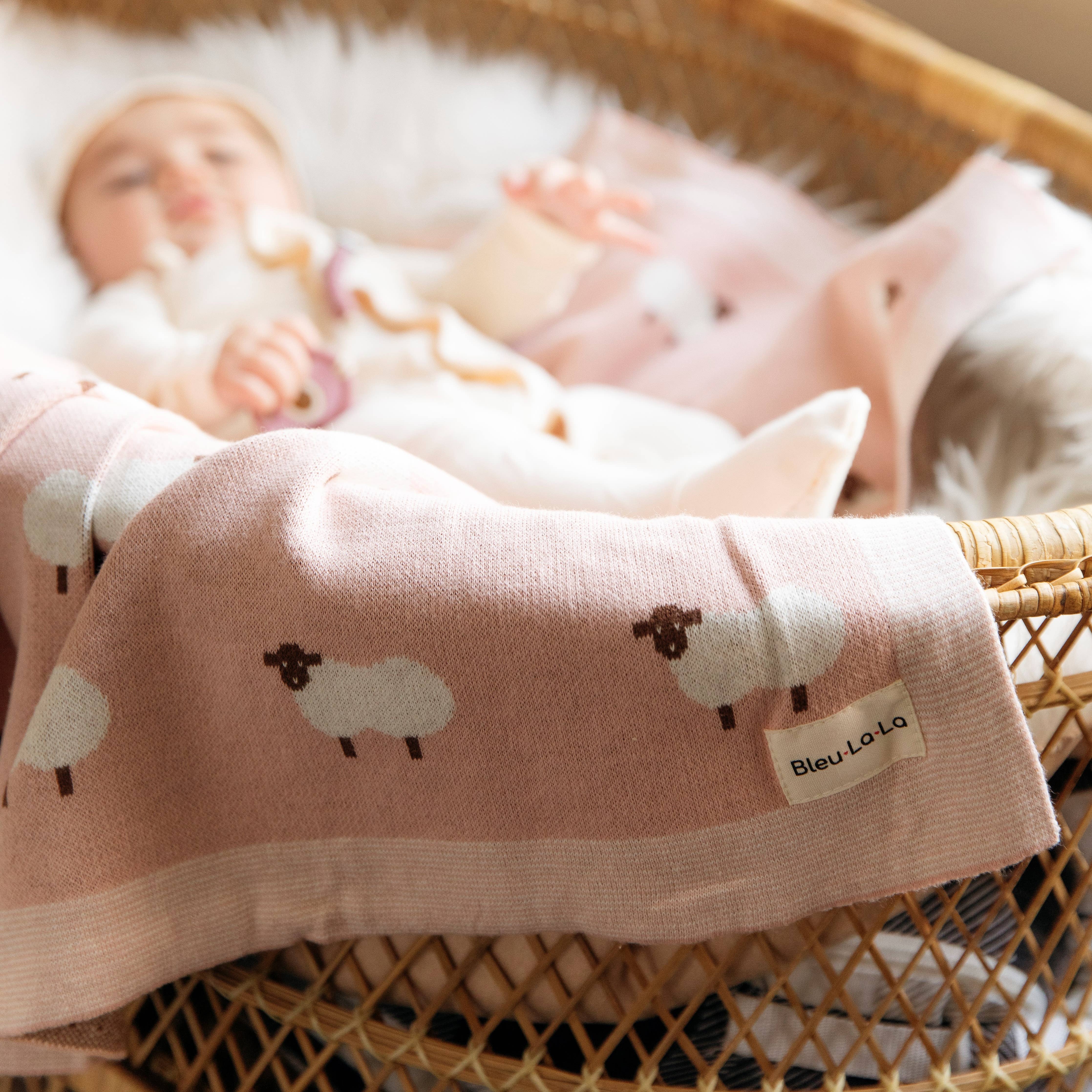 Sheep Swaddle Blanket