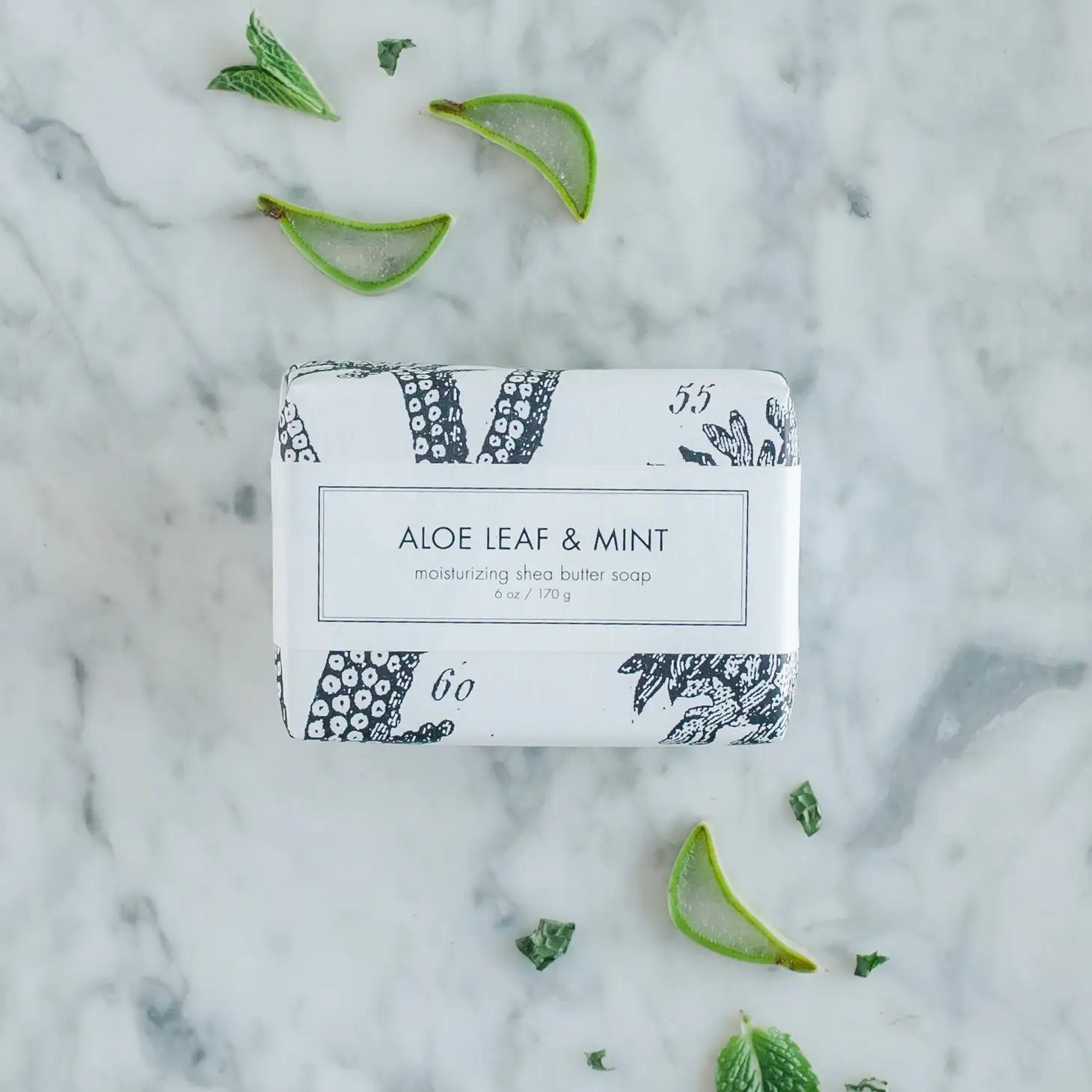 Aloe Leaf and Mint Soap Bar