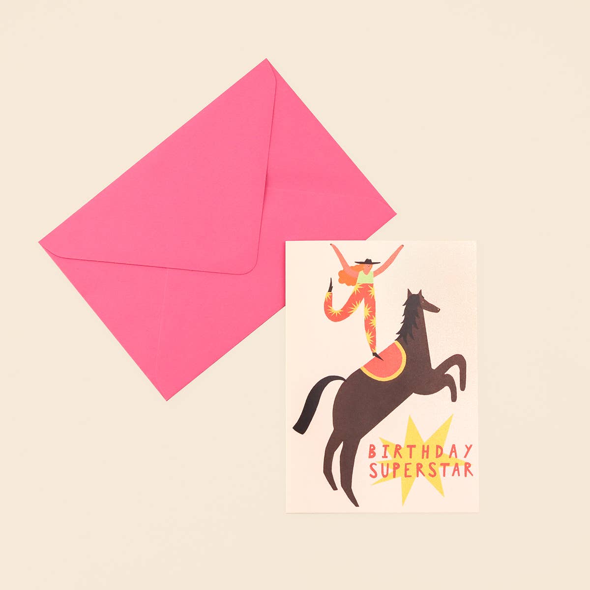 Superstar Birthday Card