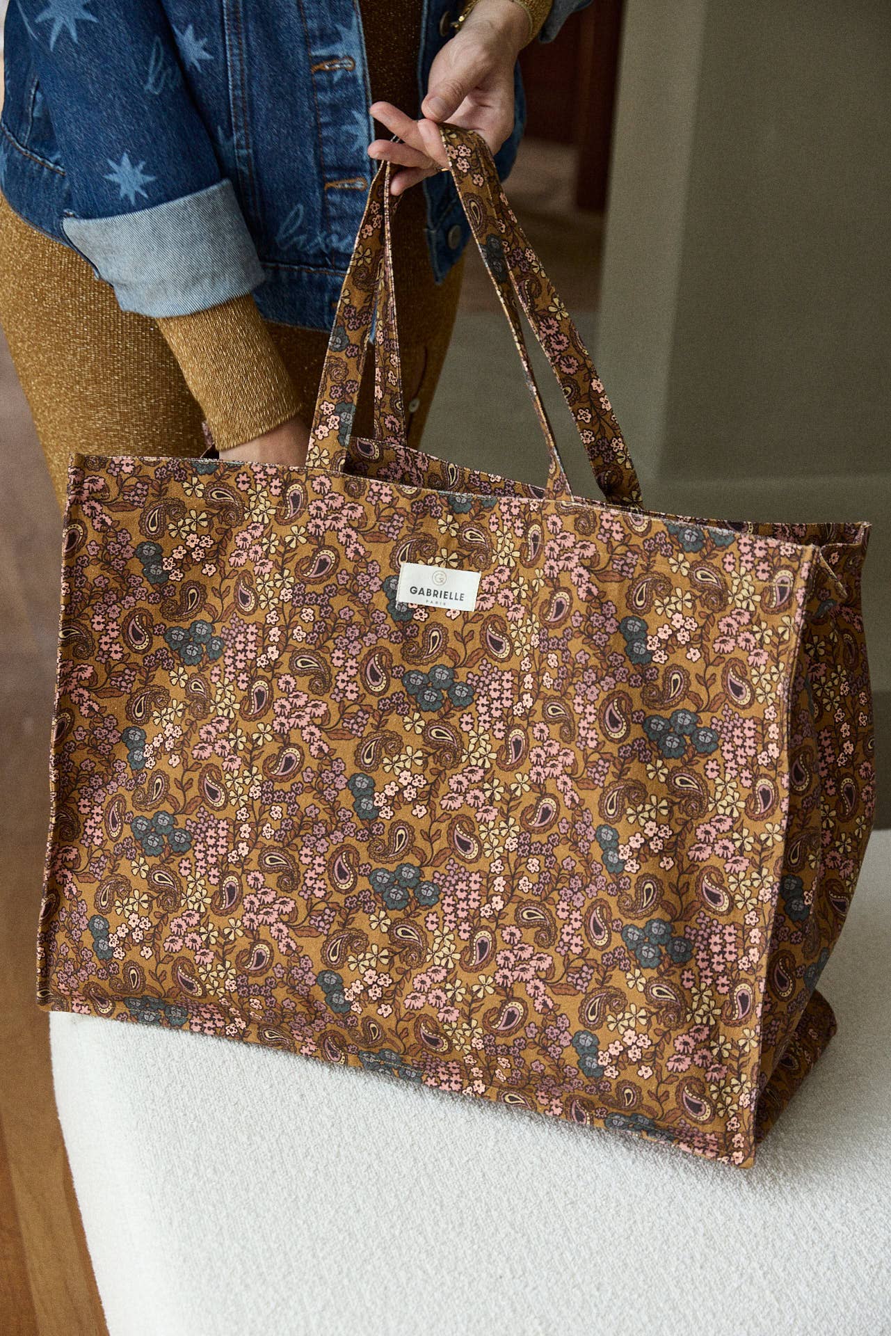 ARABESQUE WEEKEND BAG : Ochre