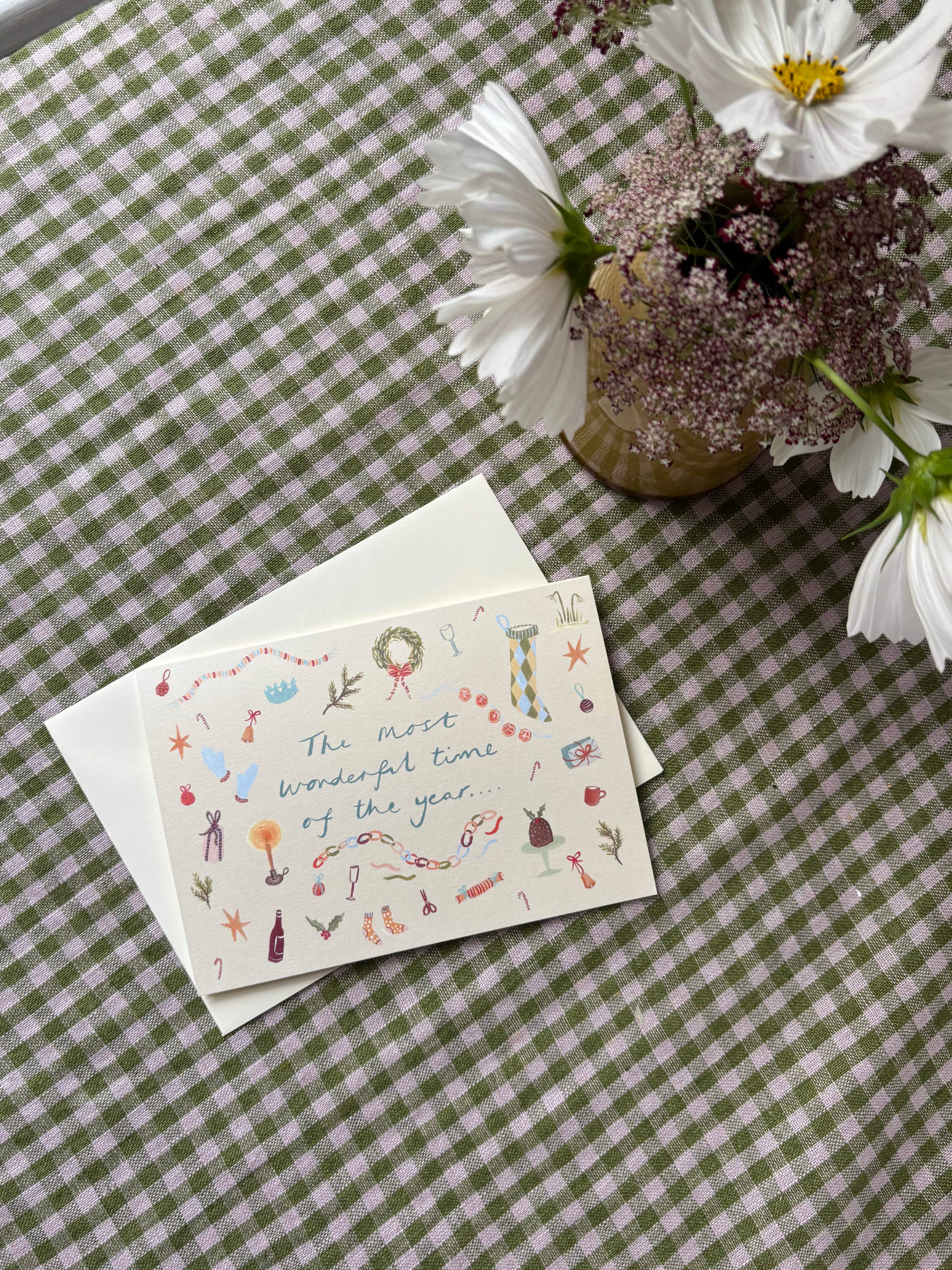 Winter Comforts Christmas card