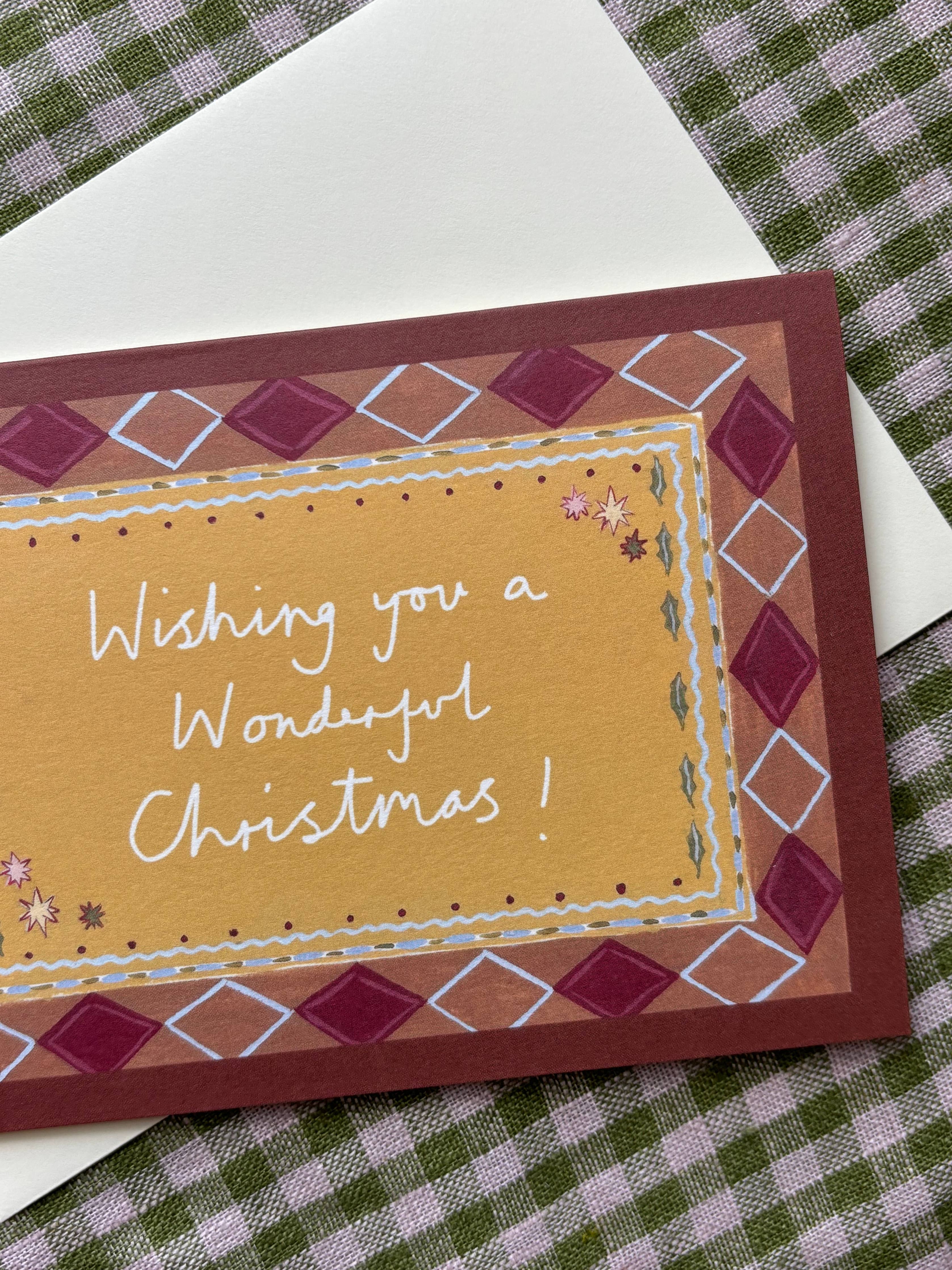 Wonderful Christmas! card