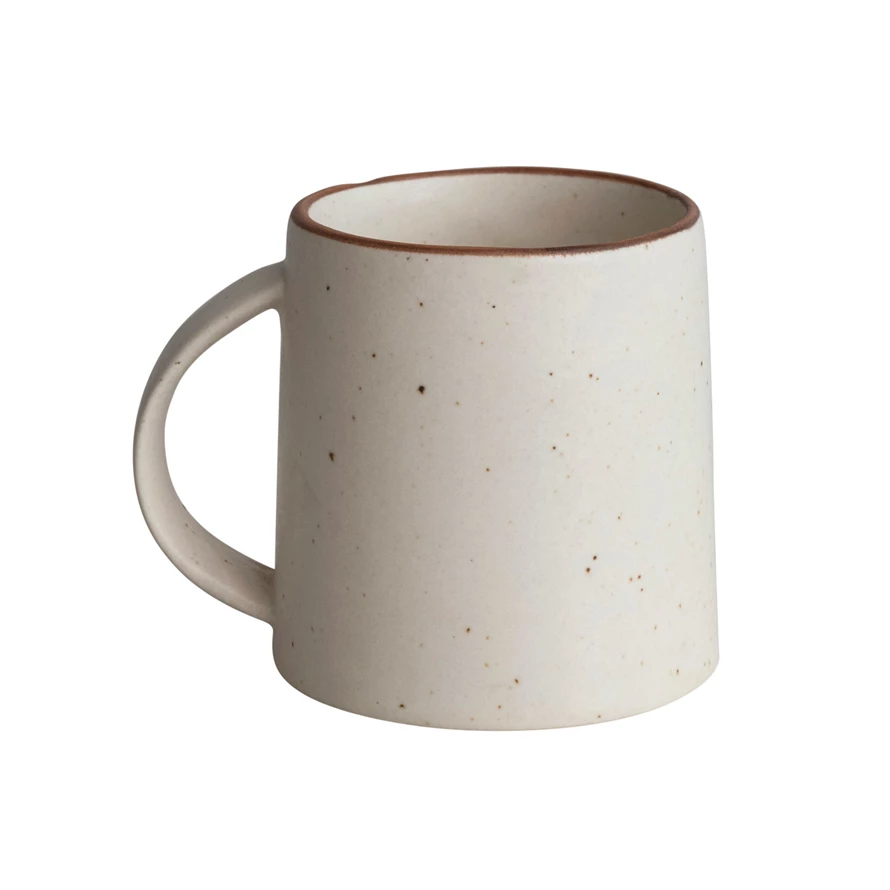 Cream Color Speckled Mug
