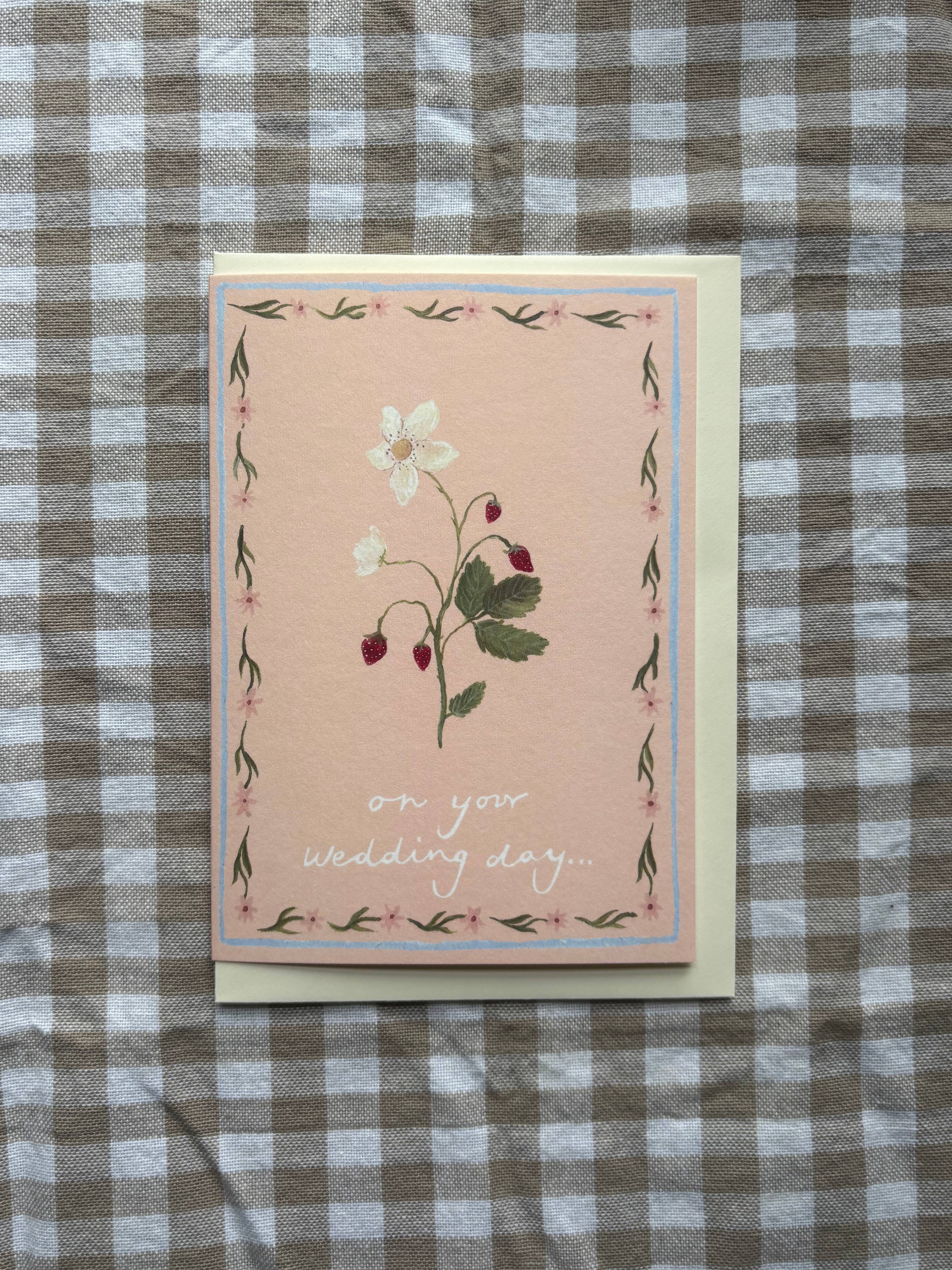 On Your Wedding Day card