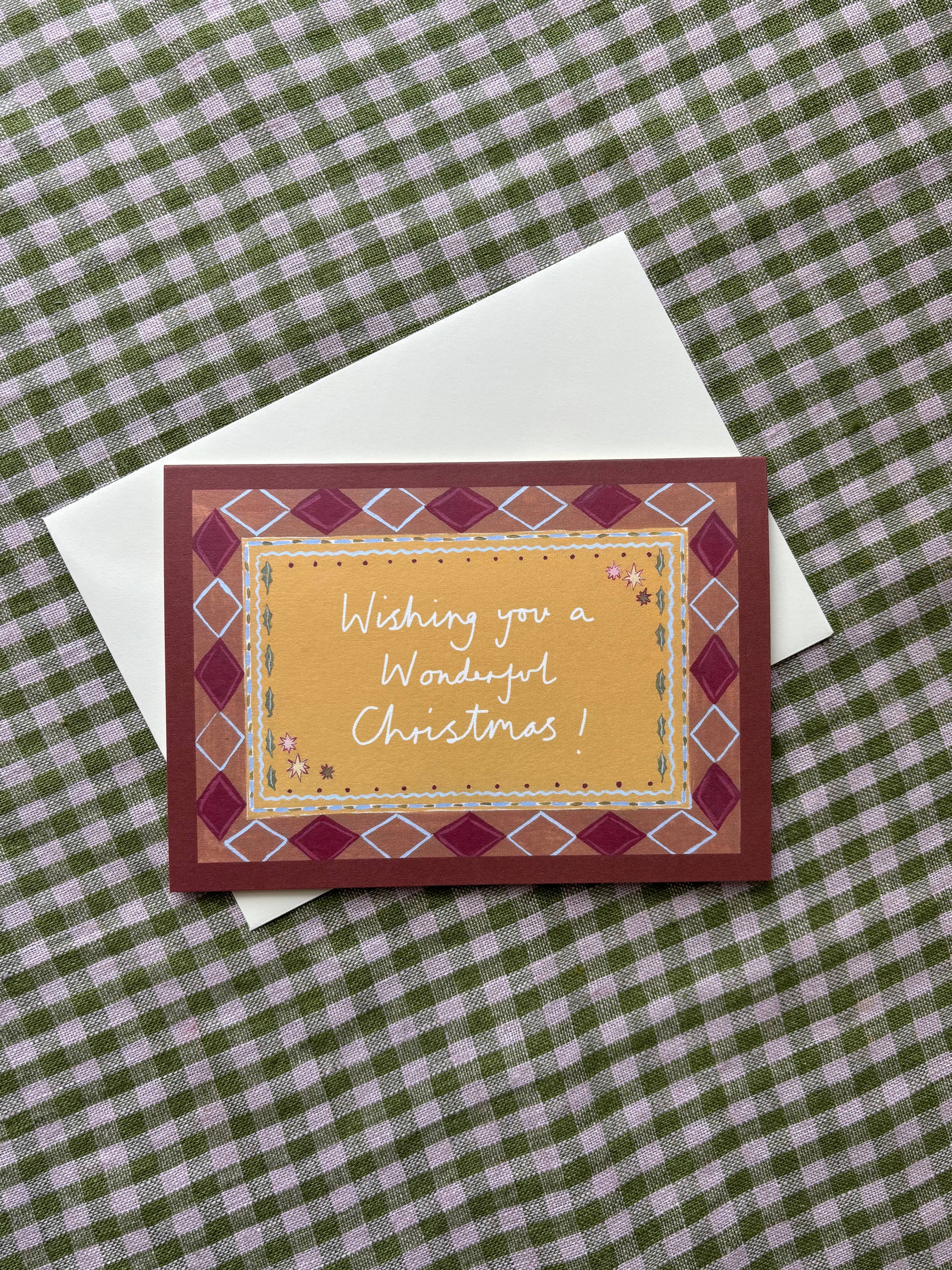 Wonderful Christmas! card