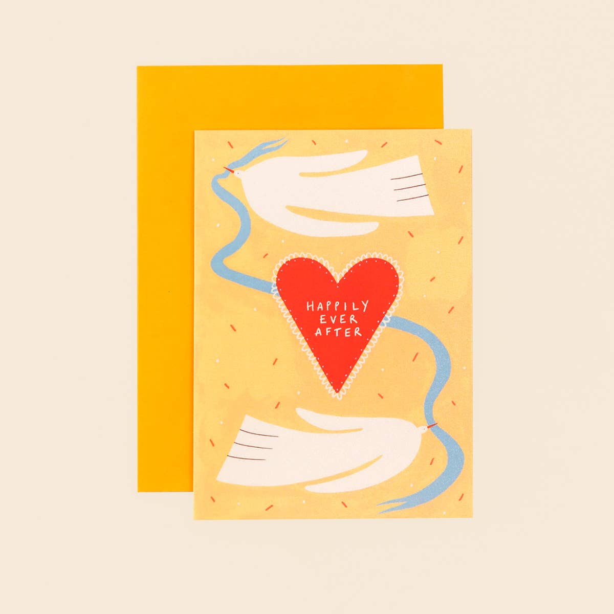 Happily Ever After Wedding Card
