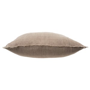 Lina Linen Pillow - Dove 24x24