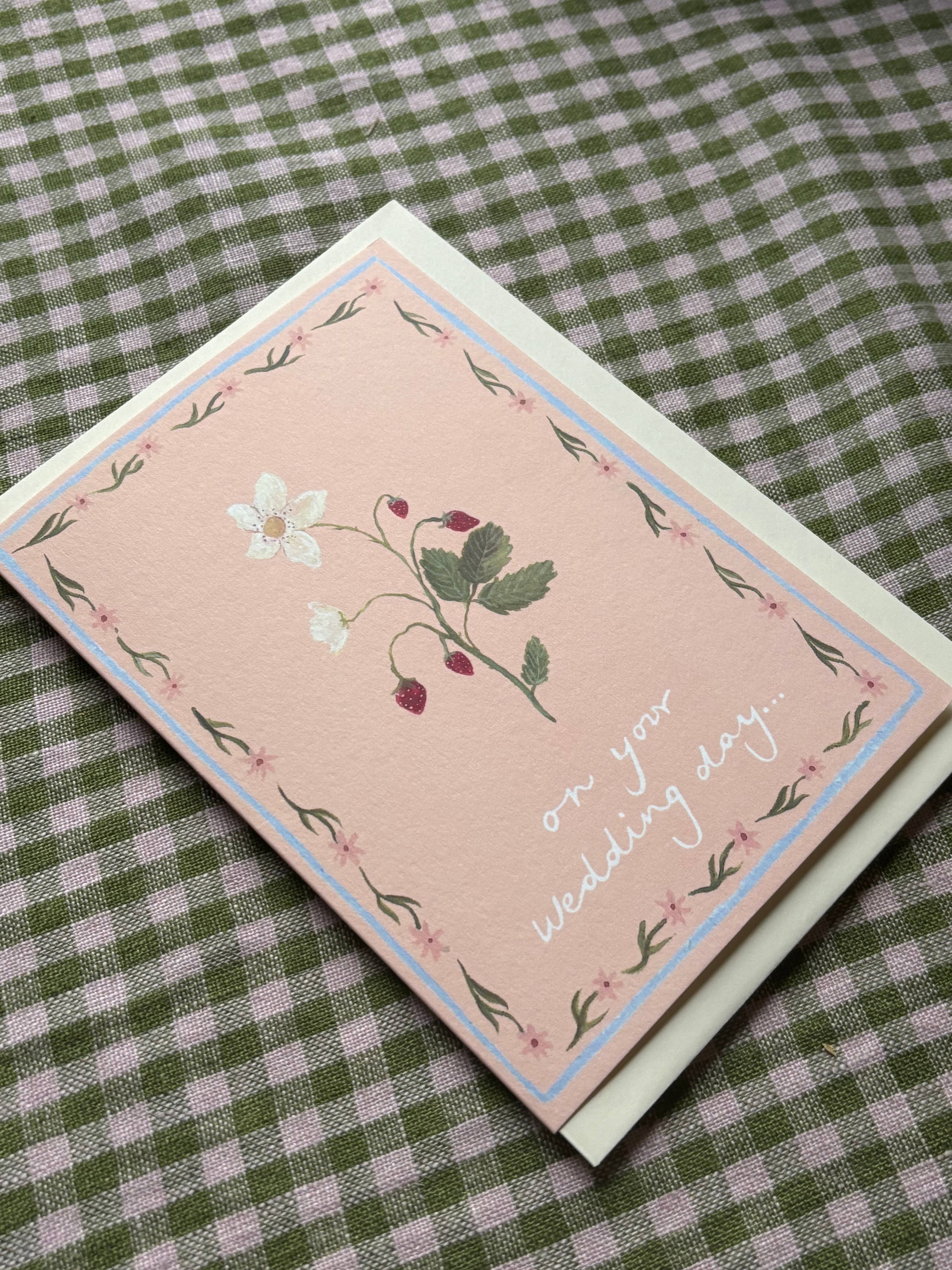 On Your Wedding Day card