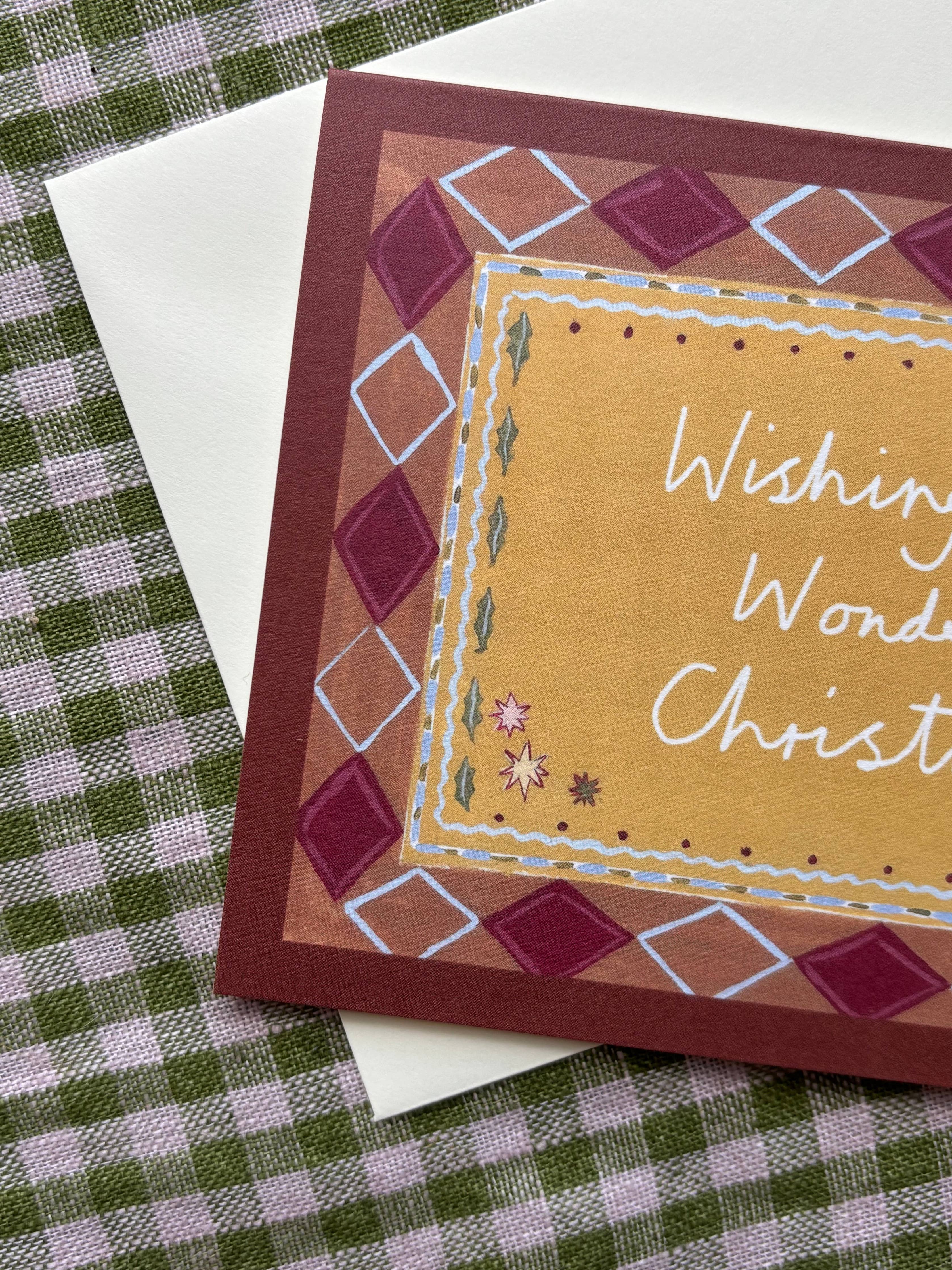 Wonderful Christmas! card