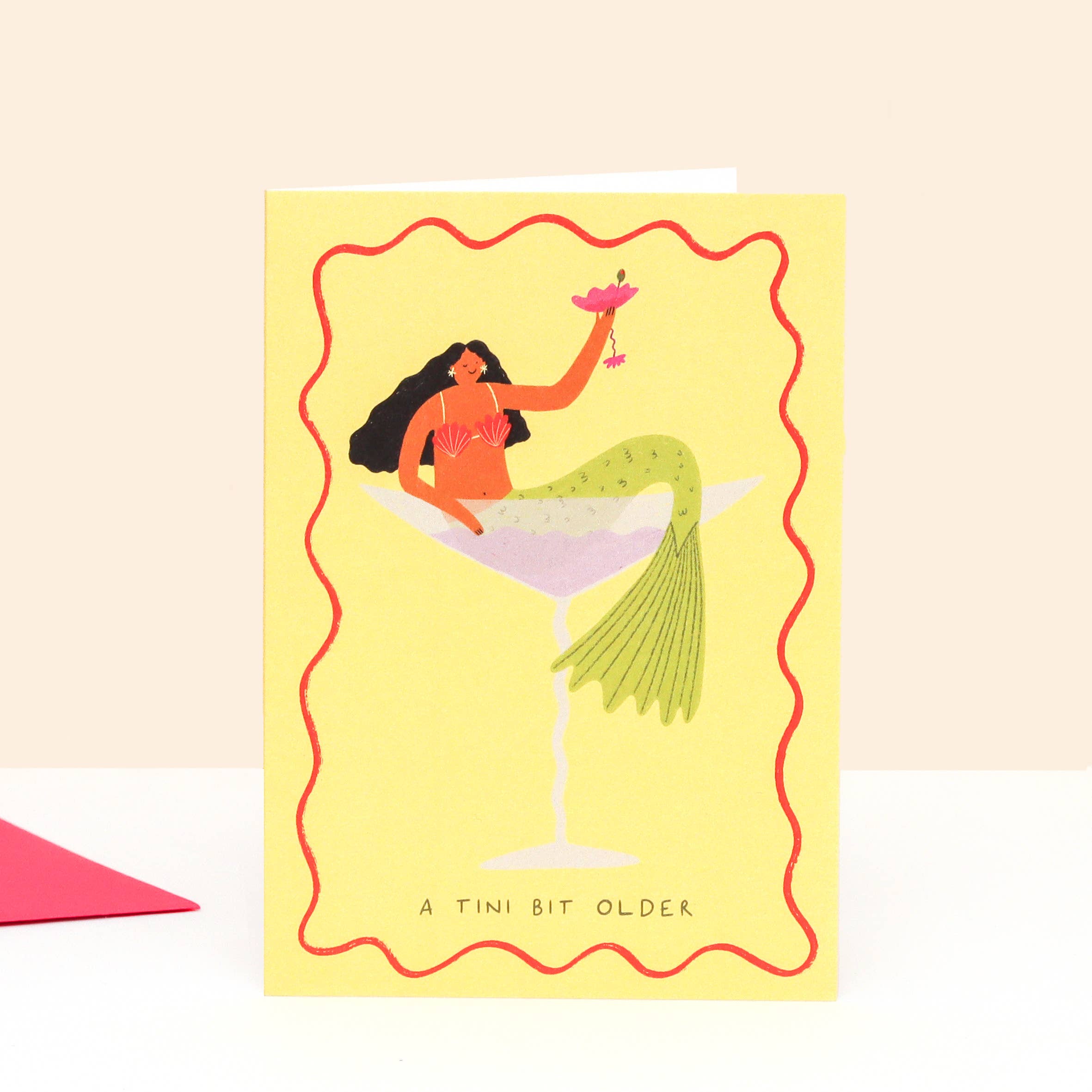 A Tini Bit Older Birthday Card