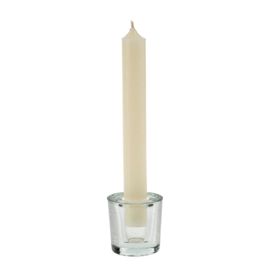 Prism Candle Holder Large - Clear