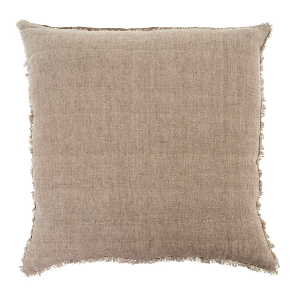 Lina Linen Pillow - Dove 24x24