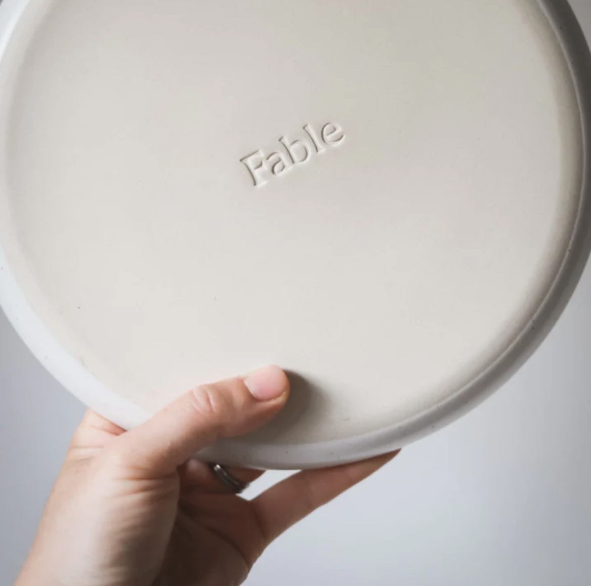 Fable The Salad Plates White - Set of 4