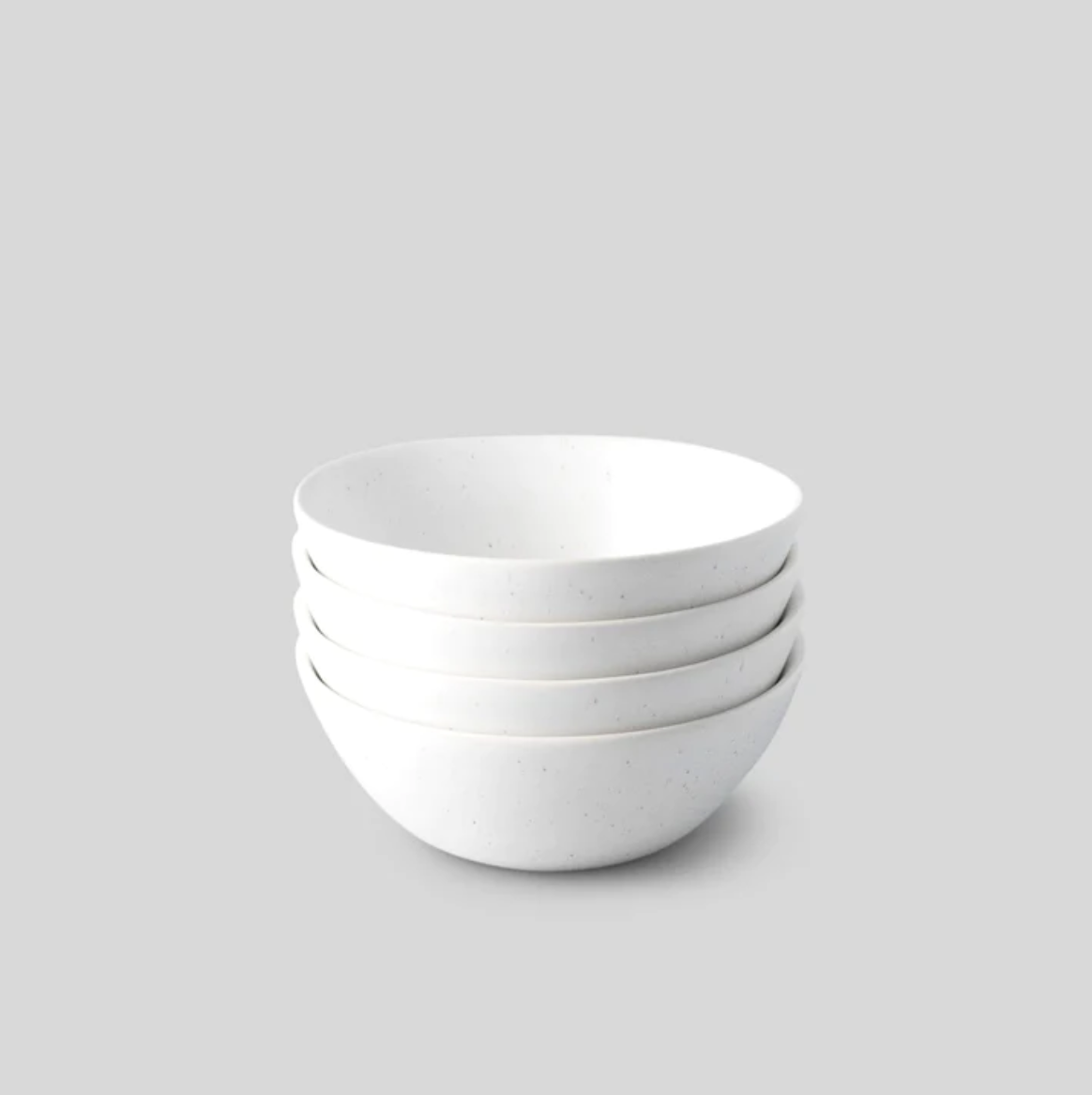Fable The Breakfast Bowls White - Set of 4
